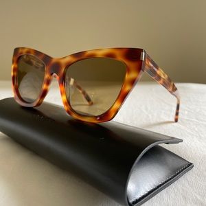 new Saint Laurent sunglasses NWT YSL cat-eye